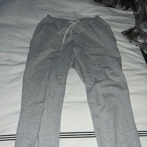 Grey Lululemon joggers large.